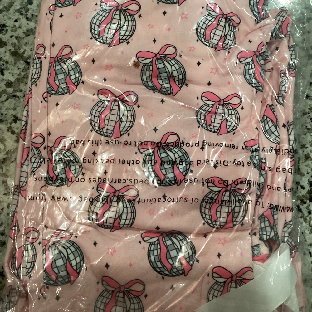 Jordann Jammies -Pink Disco Ball Pajamas- RARE & BRAND NEW XS - Sunshine Sisters - Picture 4 of 5